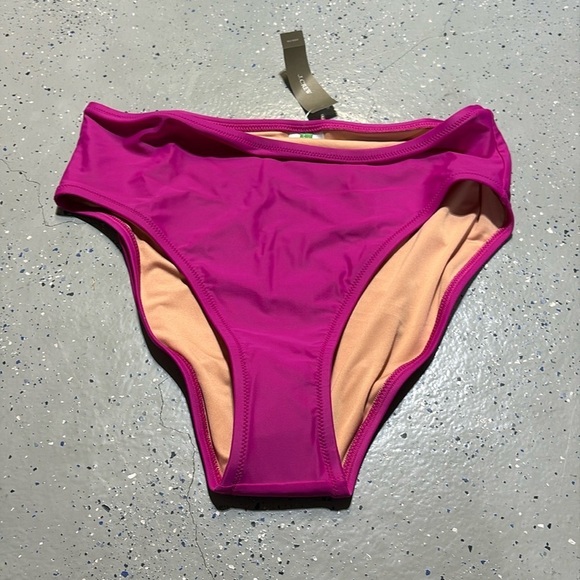 NWT J. Crew High Rise Full Coverage Bikini Bottom - Picture 1 of 10